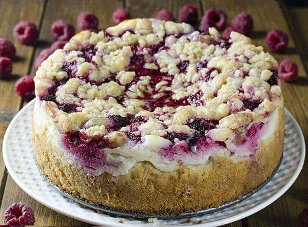Raspberry cream cheese coffee cake discount